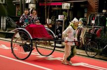 Kyoto Rickshaw Tour of Gion and Higashiyama with Guide