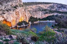 Lake Vouliagmeni Thermal Spa and Lycabettus Panoramic Sunset