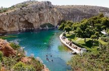 Lake Vouliagmeni Thermal Spa and Lycabettus Panoramic Sunset