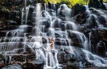 Bali Swing, Koi Boat Photo, Monkey Forest and Waterfall Ubud Tour