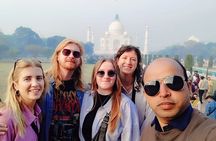 Taj Mahal and Agra Private Car Day Tour from Agra with 5* Meal