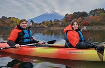 Early Morning Kayaking With Views of Mt Fuji at Lake Kawaguchiko