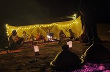 Open sky camping experience 