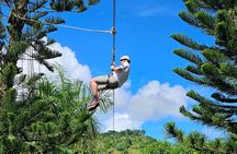 Extreme Zipline Experience in Punta Cana with Mountain Views