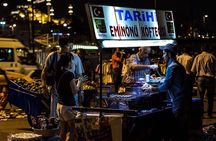 Istanbul Night Street Food and City Lights Walking Tour