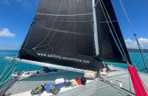 Half day catamaran sailing in the Sailinity Lagoon