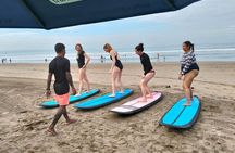 Private 2 Hour Surf Lesson in Seminyak Beach