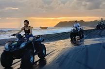Bali ATV Ride On the Black Sand Beach In Sanur 
