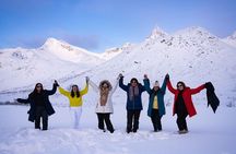 Tromsø: Fjords & Beaches Tour with campfire and Arctic food