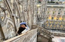 Milan: Duomo Entry with Lift to Rooftop Terraces & Upper Level