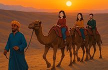 Marrakech:Sunset Agafay Desert with Camel Ride and Dinner Show