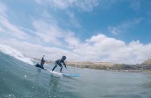 Surf lessons at Punta Veleros Beach