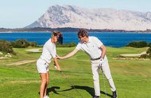 Beginner Golf Lesson in Costa Smeralda with Pro Coach in Sardinia