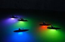 Single Kayak Neon Night Paddle
