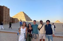 VIP Day Tour Saqqara, Pyramids and Memphis with Lunch
