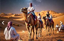Dubai Desert Safari, Private Car Tour, Camel Ride, Sand-boarding 