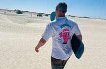 Small group 4WD Pinnacles Desert & Sand Boarding Adventure