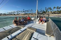 Punta Cana Catamaran Sunset Cruise with BBQ, Drinks & Views