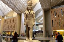 Grand Egyptian Museum, Giza Pyramids Tour & Sunset Camel Ride