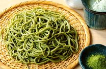 Tokyo Matcha Soba Making Experience with a Soba Chef