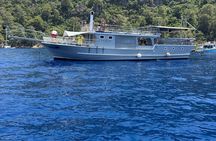Relaxing Blue Bays Cruise from Fethiye: No Loud Music(max 45 p.)
