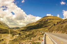 National park of condors and Papallacta thermal pools near Quito