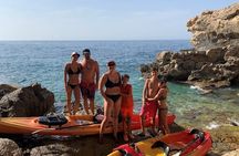 Kayak from Villajoyosa to Benidorm El Aguiló