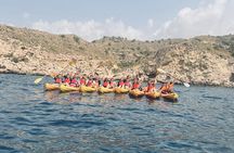 Kayak from Villajoyosa to Benidorm El Aguiló