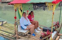 Ocho Rios Blue Hole and Rio Nuevo Bamboo Rafting 