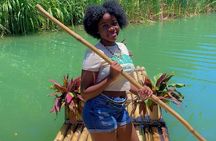 Ocho Rios Blue Hole and Rio Nuevo Bamboo Rafting 