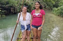 Ocho Rios Blue Hole and Rio Nuevo Bamboo Rafting 