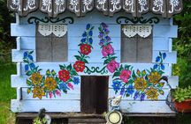 ZALIPIE - painted village, unique small group tour from Krakow