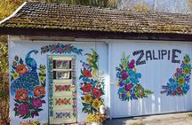 ZALIPIE - painted village, unique PRIVATE tour from Krakow