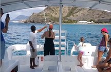 Private Coastal Boat Tour on St. Kitts and Nevis
