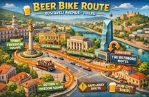 Tbilisi Beerbike Adventure: First Pedal Pub in Tbilisi