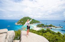 Full-Day Cruise of Koh Nang Yuan and Koh Tao From Koh Samui