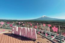 From Hakone: Mt Fuji and Lake Kawaguchiko Area Bus Tour