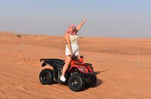 Dubai Desert Quad Bike with Pick and Drop