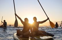 Sunrise on Copacabana Beach from Stand Up Paddle