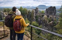 Bastei Bridge & Narnia Sites of Bohemian Switzerland from Prague