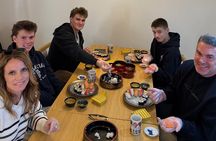 Tokyo Sushi Making Class : Sake Ceremony & Matcha Experience