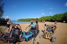 Rio Grande: Piñones Beach Buggy + El Yunque Waterfall Adventure