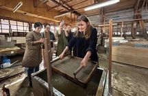 Private Taxi: Washi-Making & Gold Leaf, Acclaimed Sake in Ehime