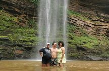 Boti Waterfalls Day Tour Aburi Gardens and Cocoa Farms