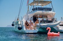 Chania Morning Catamaran Cruise with Premium Lunch & Drinks