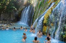 Pozar Baths to Edessa Waterfalls Shared Tour by Minivan