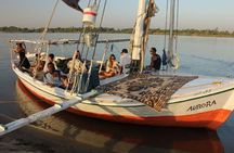 Luxor Sunset Tour Felucca Ride Banana Island and Elite City Tour