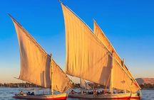 Luxor Sunset Tour Felucca Ride Banana Island and Elite City Tour
