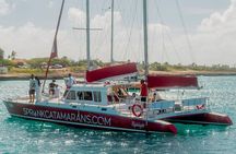 Aruba Morning Snorkeling or Sunset Sail to Boca Catalina With BBQ