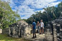 Bacalar : Private Tour to the Mayan Temple of the Sun. Professional Guides